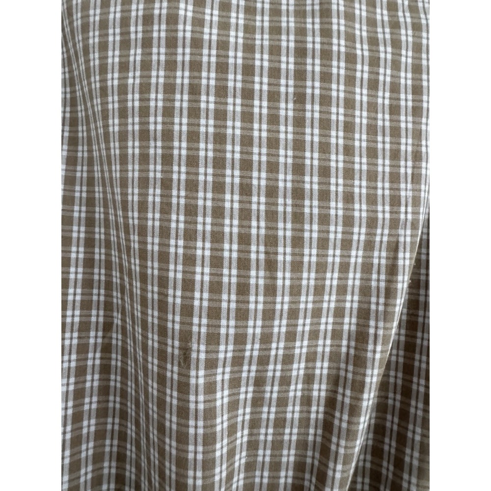 Abercrombie & Fitch Beige Plaid Midi Dress - Picture 10 of 10
